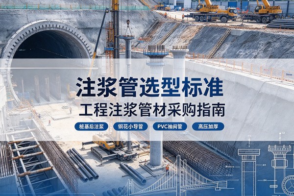 阿瓦提注浆管选型标准