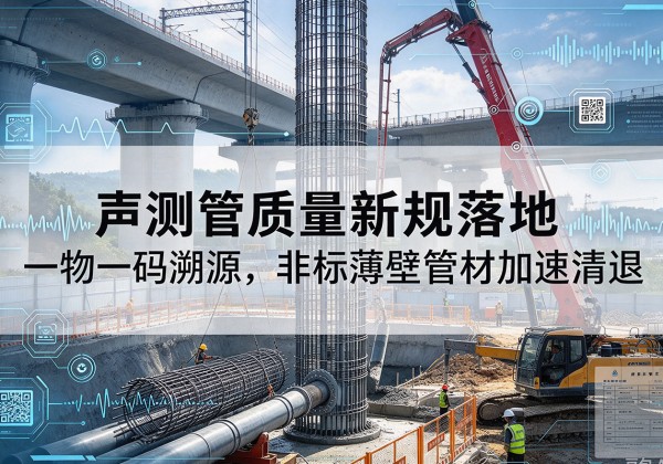 阿瓦提声测管质量新规落地，一物一码溯源，非标薄壁管材加速清退