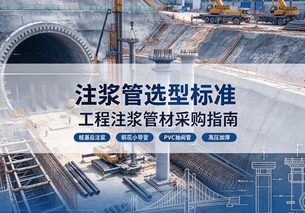阿瓦提注浆管选型标准